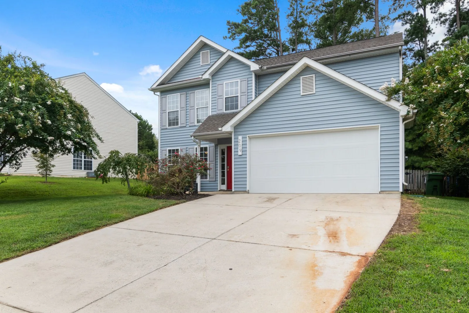 A garage door on a Inglewood property